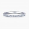 Alliance Femme diamant Lena Or blanc | Djoline Joailliers