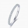 Alliance Femme diamant Lena Or blanc | Djoline Joailliers